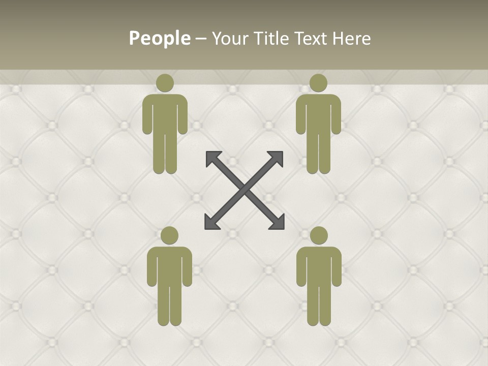 Interior Rhomb Fashion PowerPoint Template