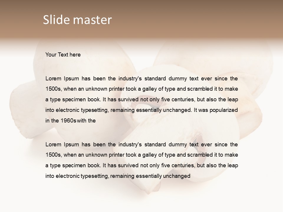 Natural Food Taste PowerPoint Template