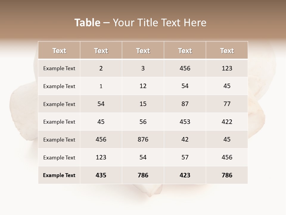 Natural Food Taste PowerPoint Template