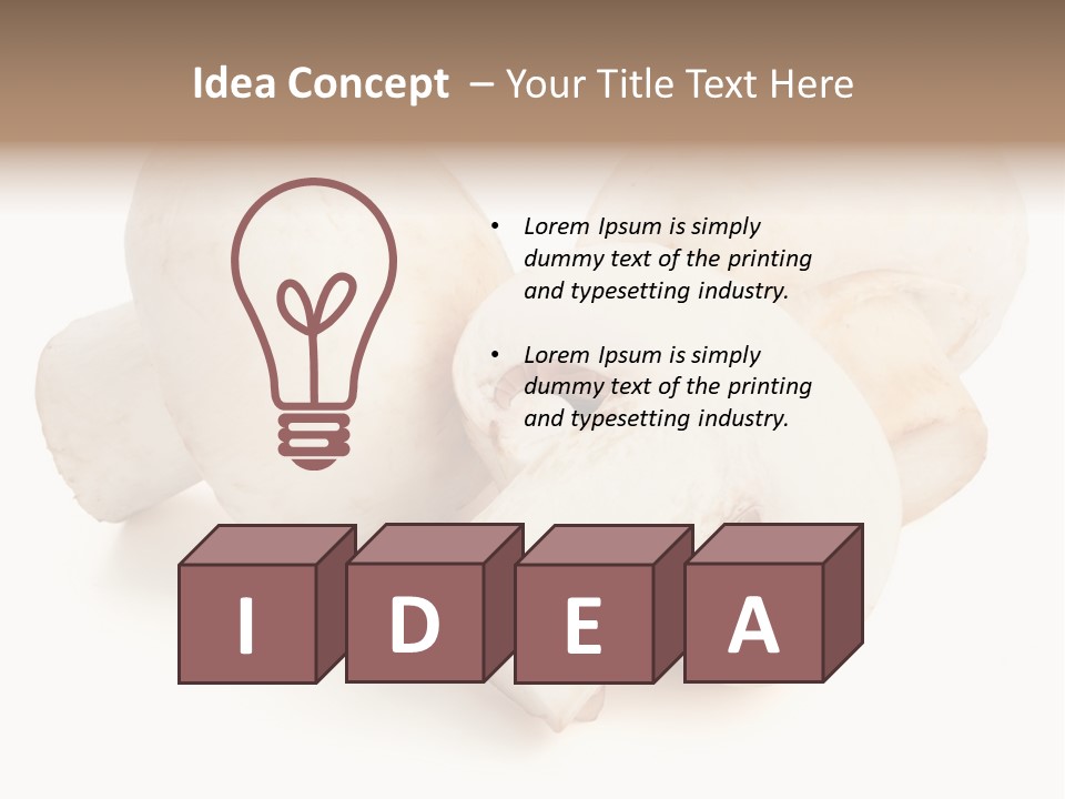 Natural Food Taste PowerPoint Template