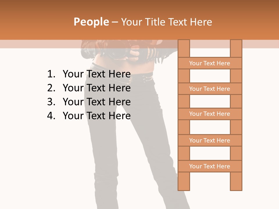 Art Standing Digital PowerPoint Template