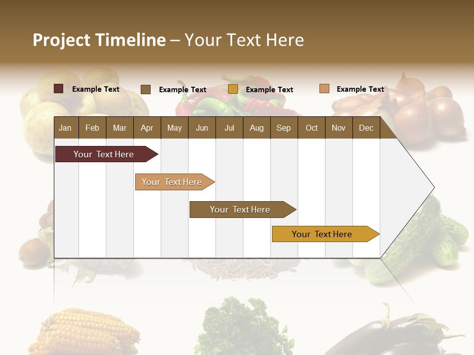 Garden Nut Low Calorie PowerPoint Template