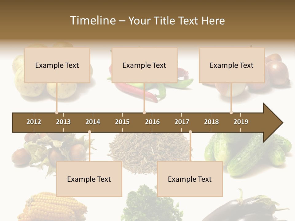 Garden Nut Low Calorie PowerPoint Template
