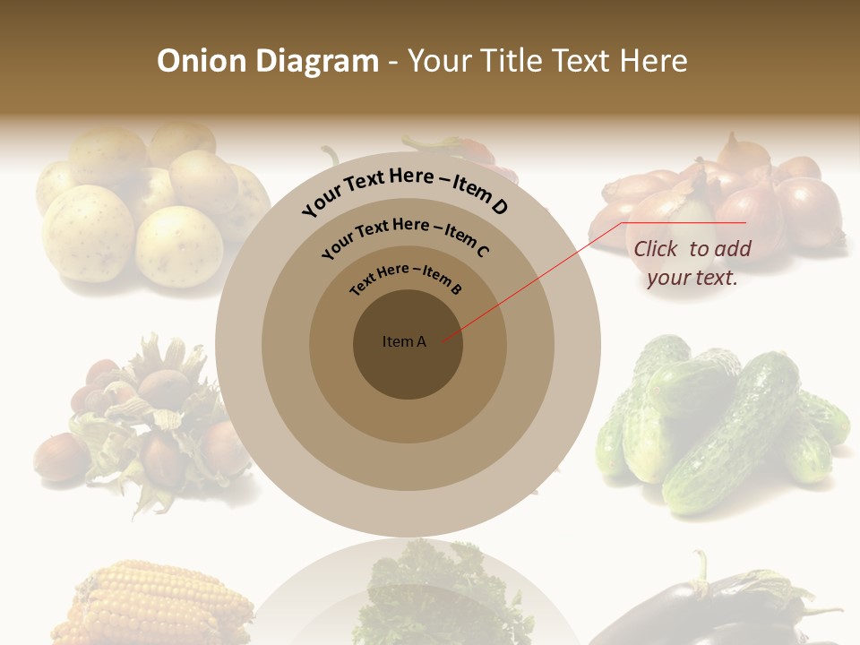 Garden Nut Low Calorie PowerPoint Template