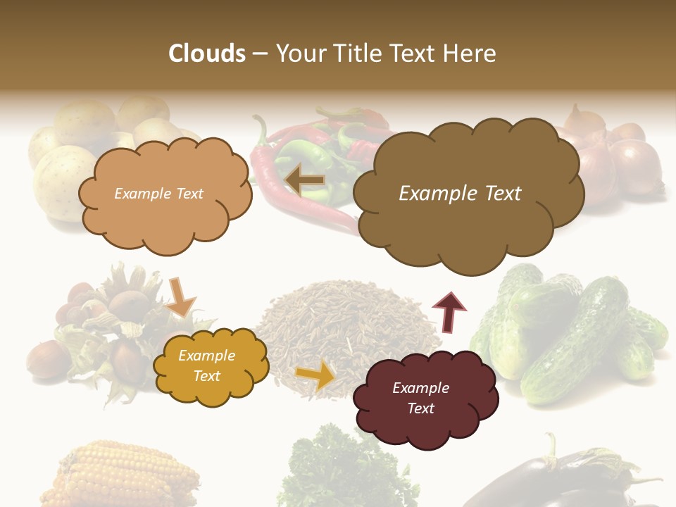 Garden Nut Low Calorie PowerPoint Template