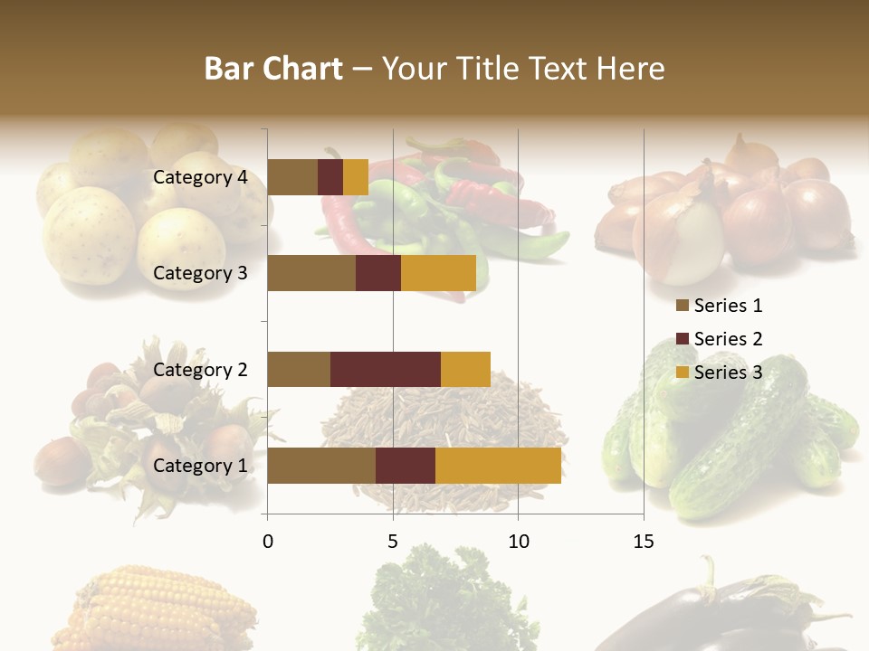 Garden Nut Low Calorie PowerPoint Template