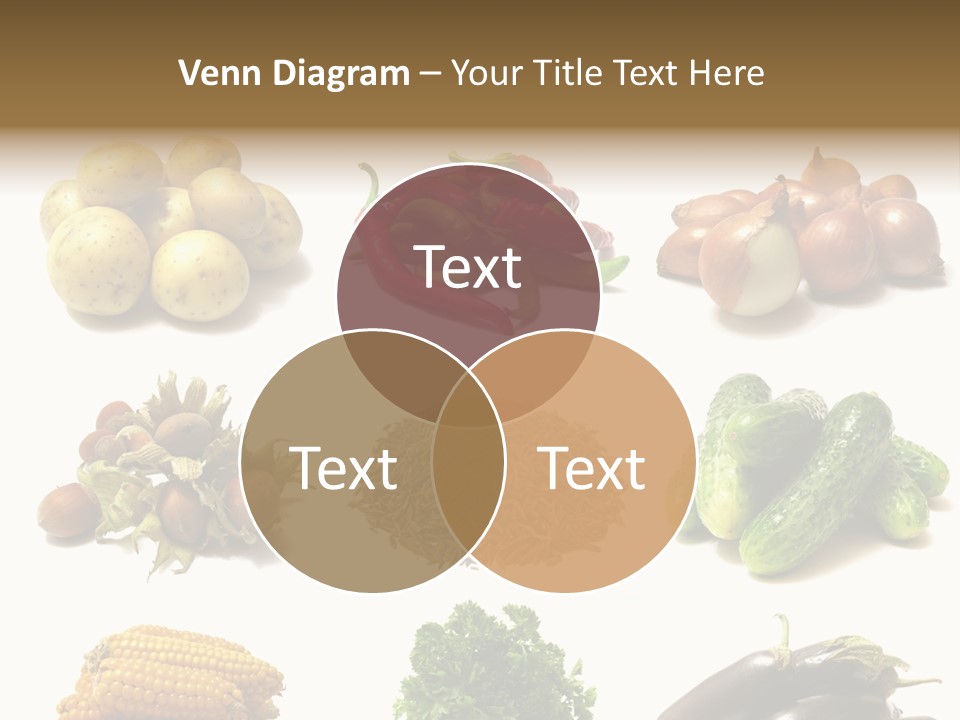 Garden Nut Low Calorie PowerPoint Template