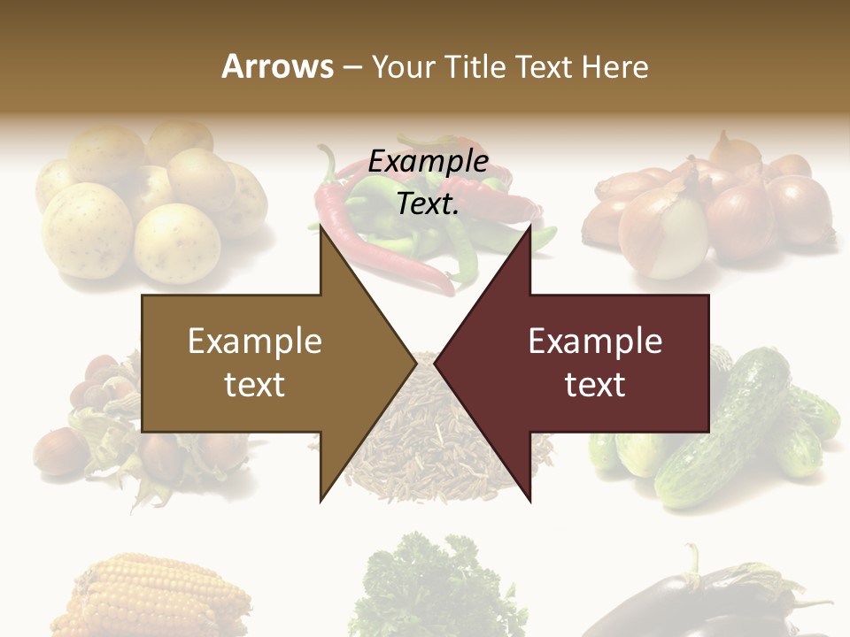 Garden Nut Low Calorie PowerPoint Template