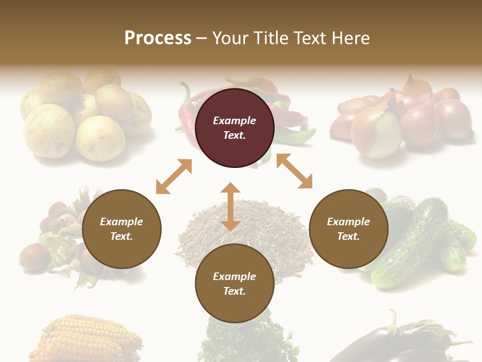 Garden Nut Low Calorie PowerPoint Template