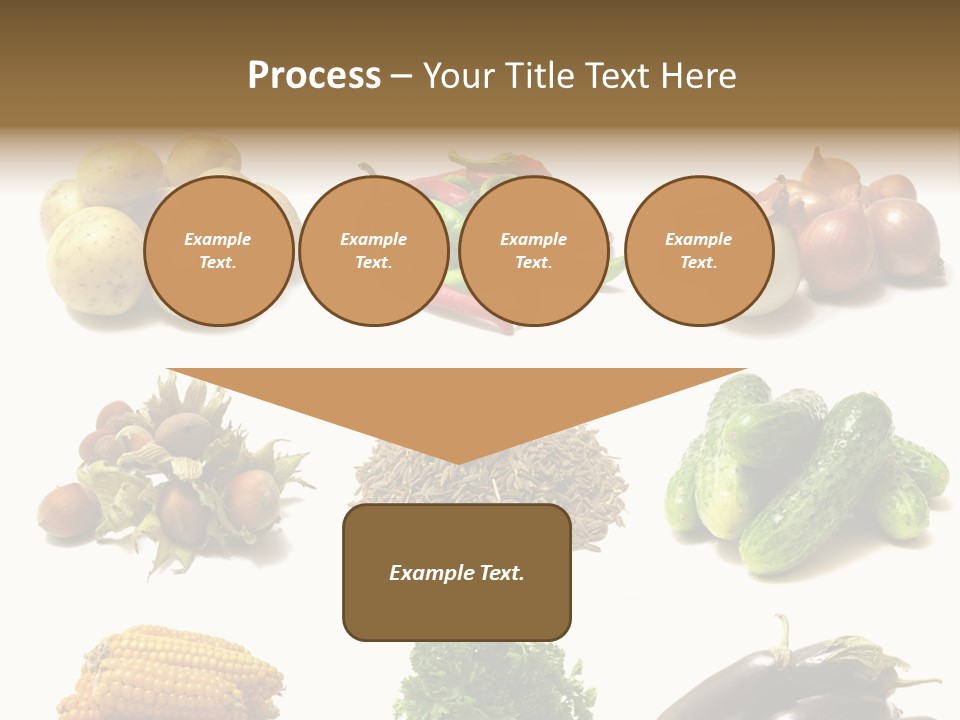 Garden Nut Low Calorie PowerPoint Template