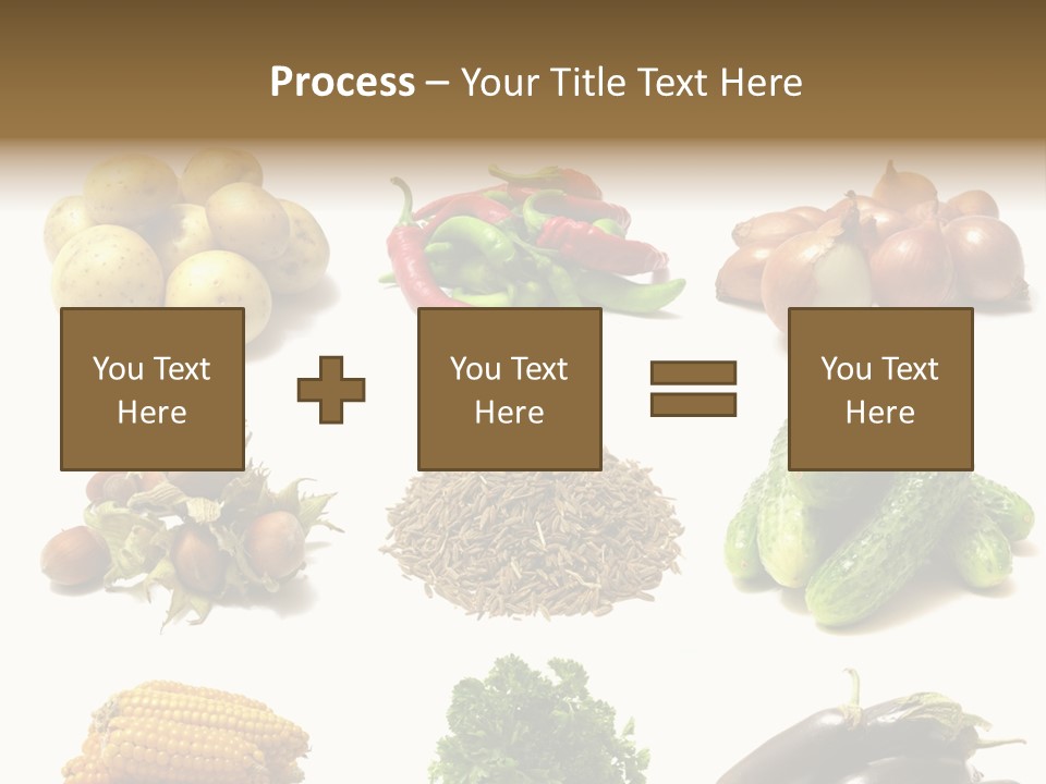 Garden Nut Low Calorie PowerPoint Template