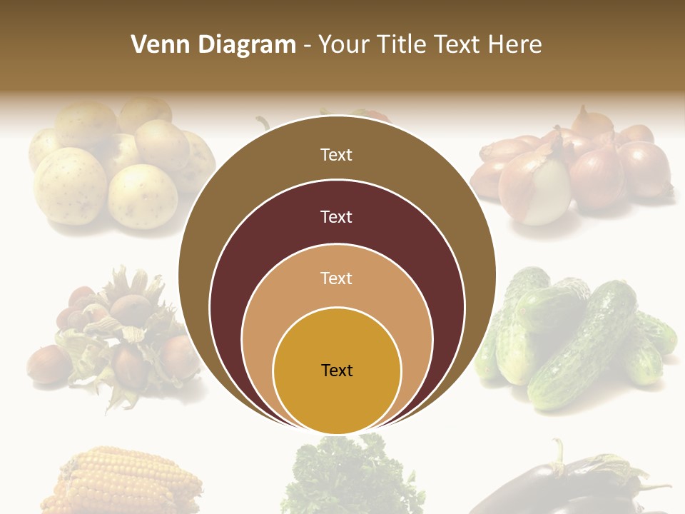 Garden Nut Low Calorie PowerPoint Template