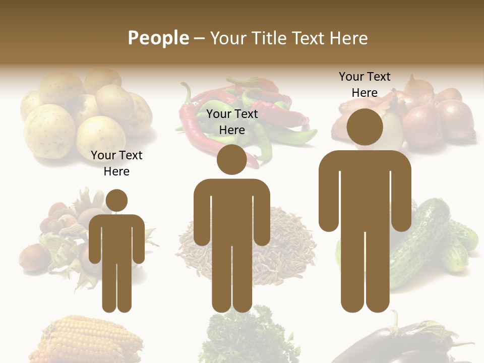 Garden Nut Low Calorie PowerPoint Template