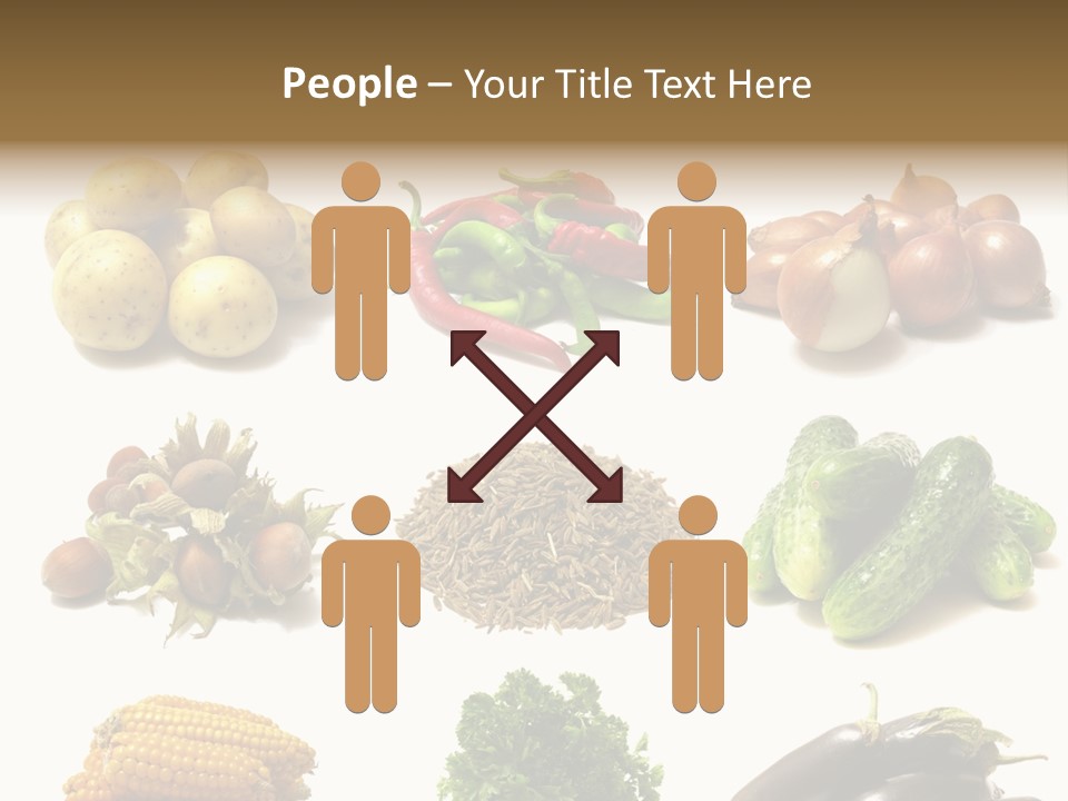 Garden Nut Low Calorie PowerPoint Template