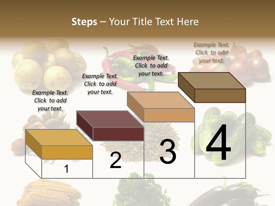 Garden Nut Low Calorie PowerPoint Template