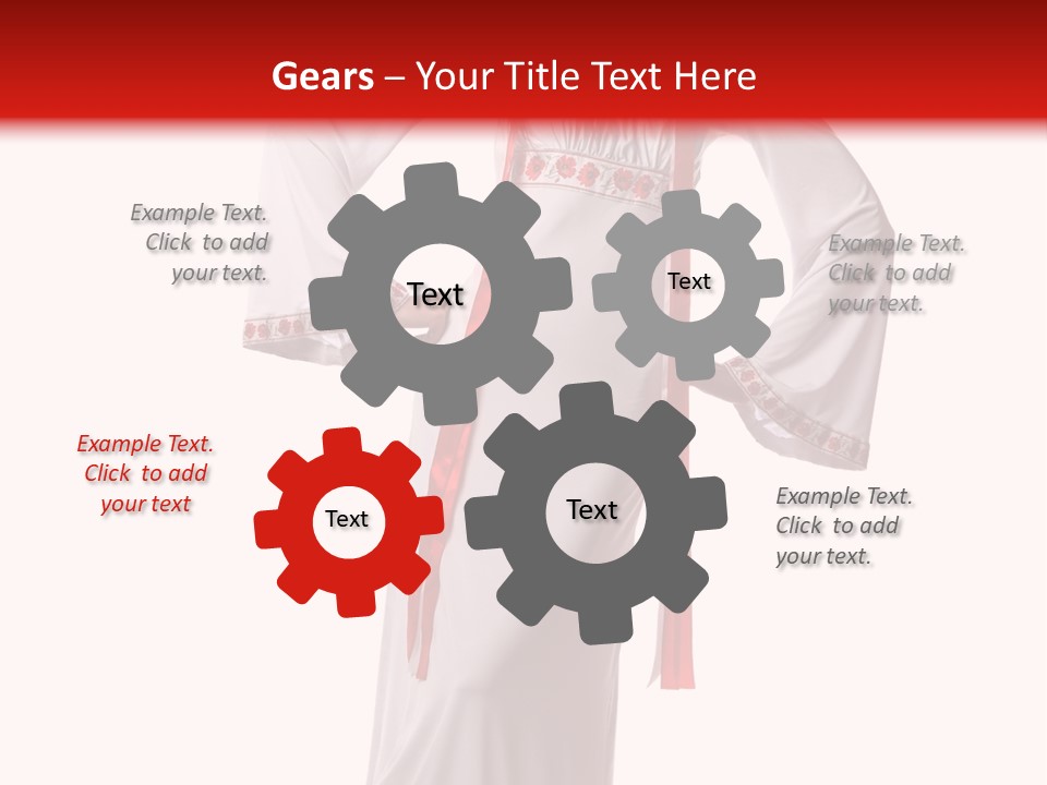 Costume Europe Ukrainian PowerPoint Template