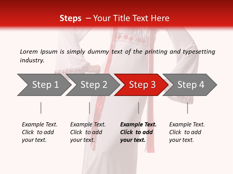 Costume Europe Ukrainian PowerPoint Template