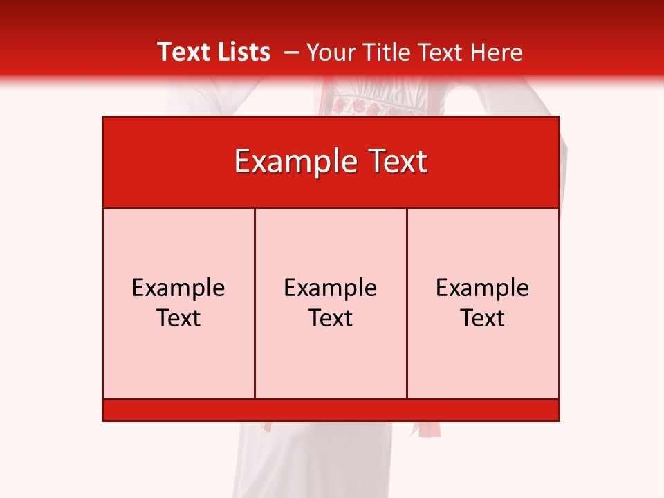 Costume Europe Ukrainian PowerPoint Template
