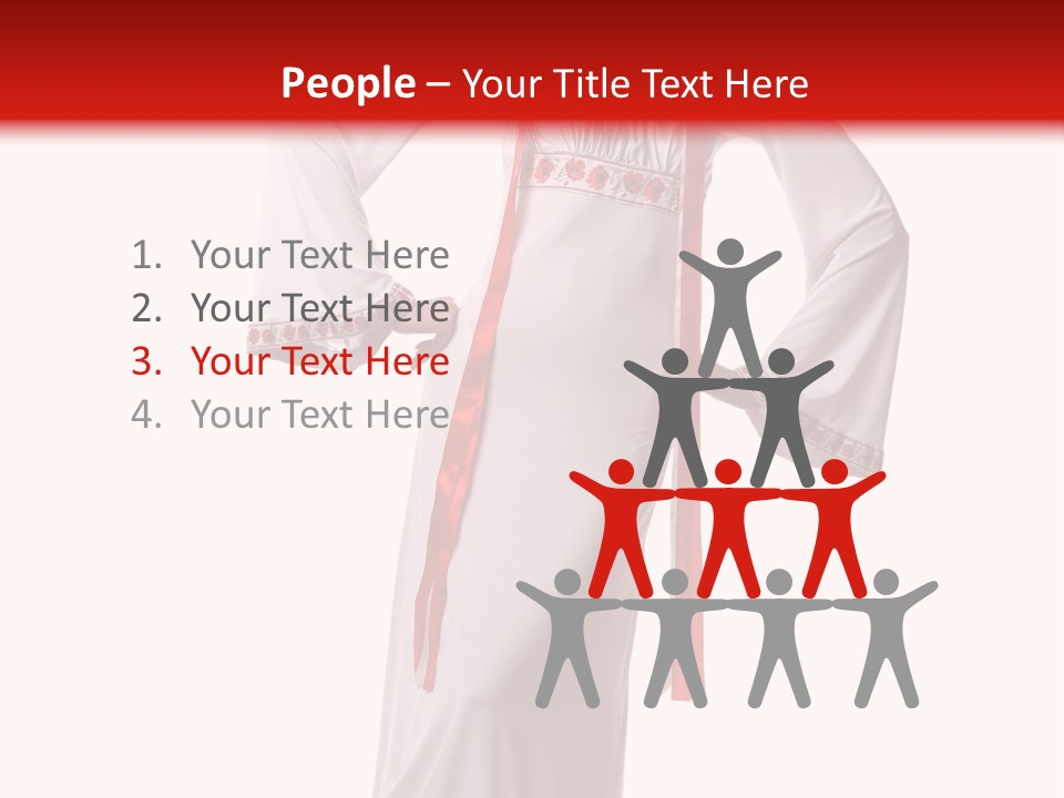 Costume Europe Ukrainian PowerPoint Template