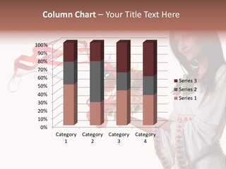 Beautiful Embroidery Red PowerPoint Template