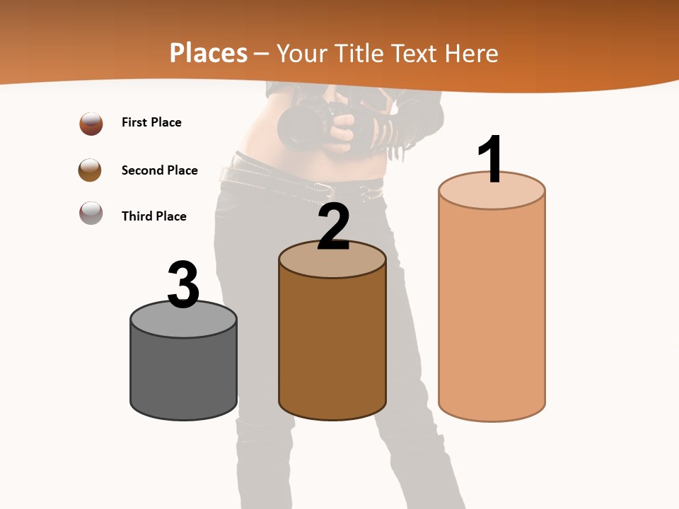 Lady Pretty Hobby PowerPoint Template