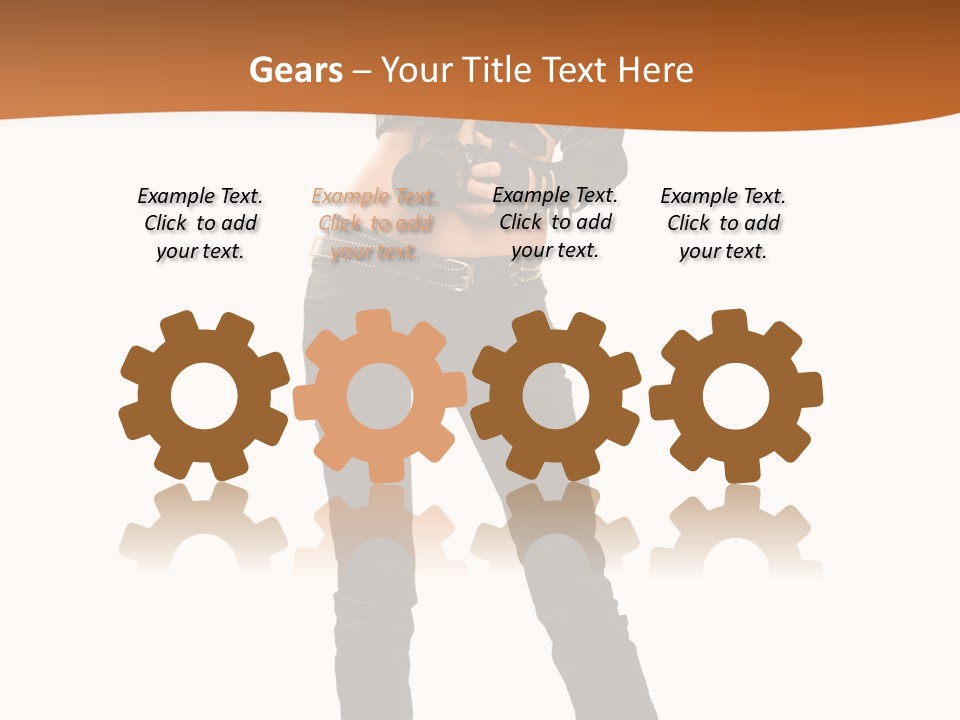 Lady Pretty Hobby PowerPoint Template