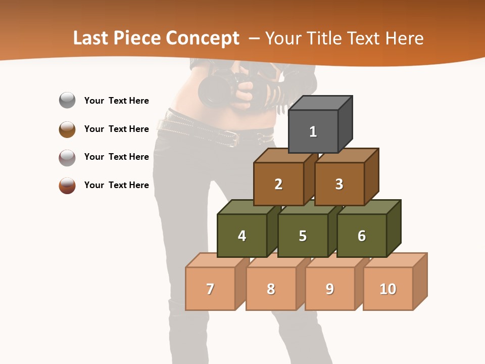 Lady Pretty Hobby PowerPoint Template