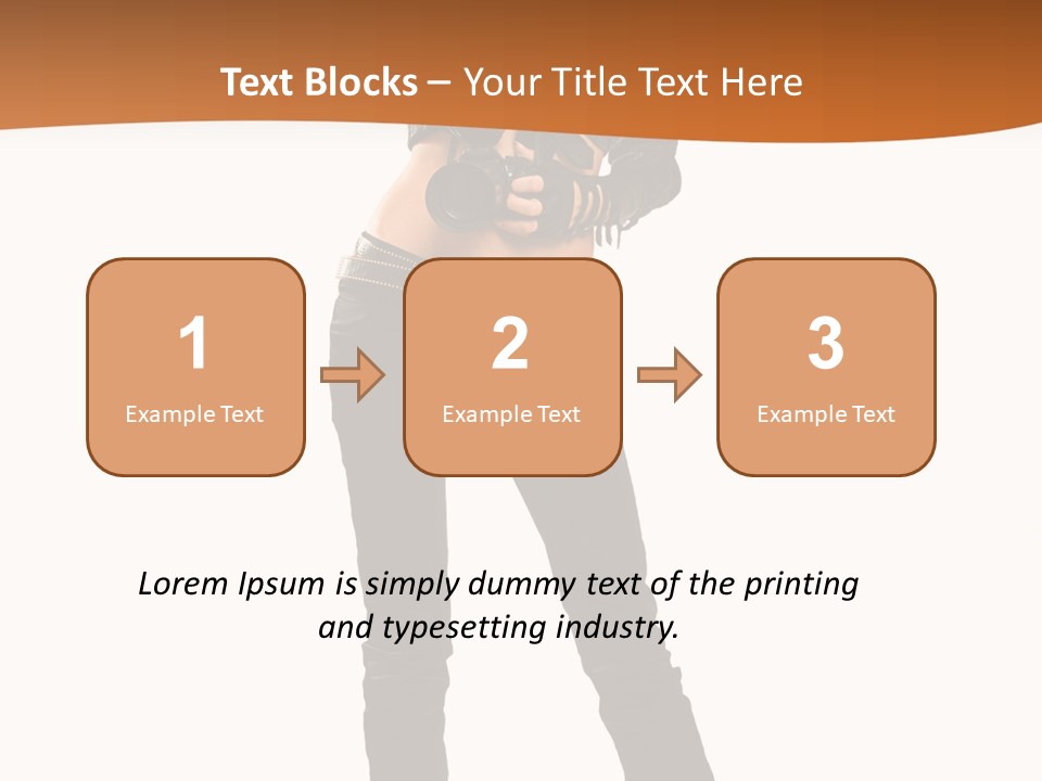 Lady Pretty Hobby PowerPoint Template