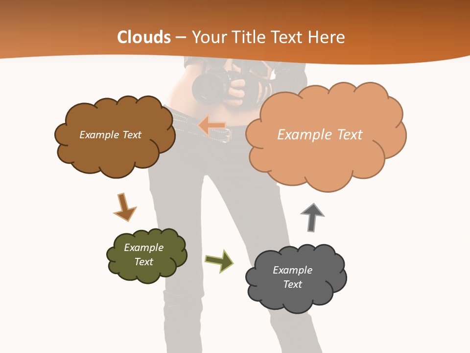 Lady Pretty Hobby PowerPoint Template