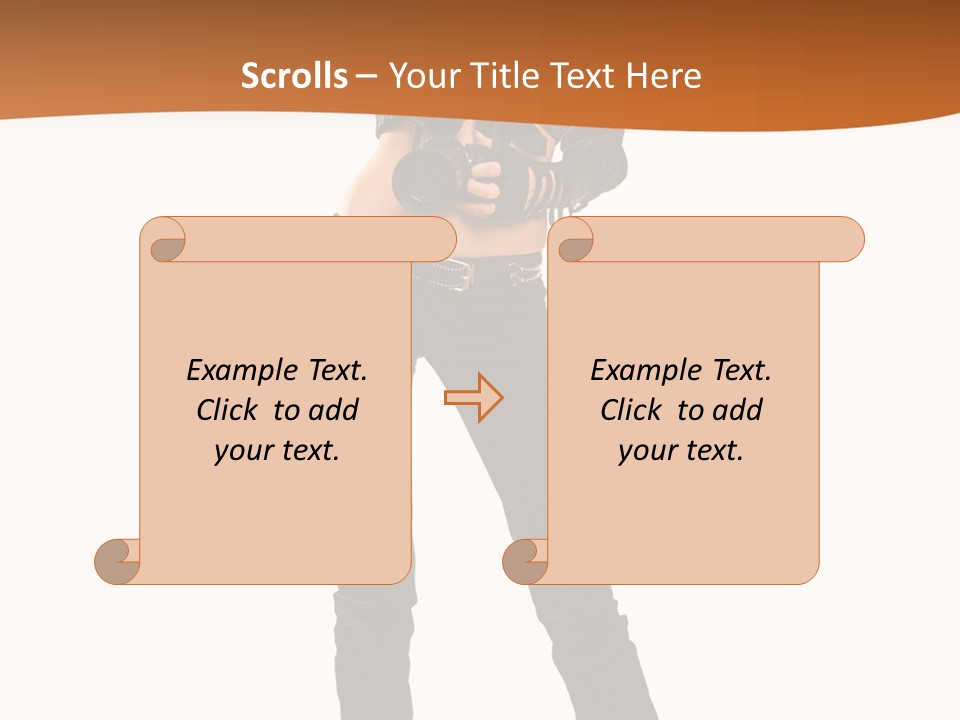 Lady Pretty Hobby PowerPoint Template