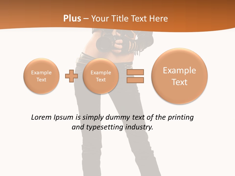 Lady Pretty Hobby PowerPoint Template