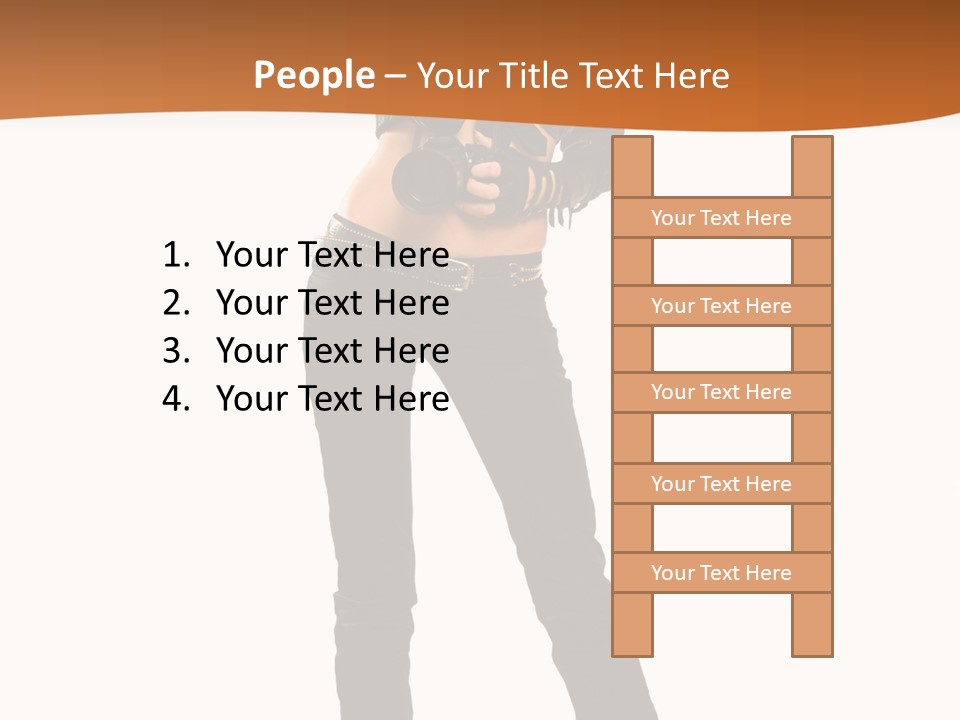 Lady Pretty Hobby PowerPoint Template