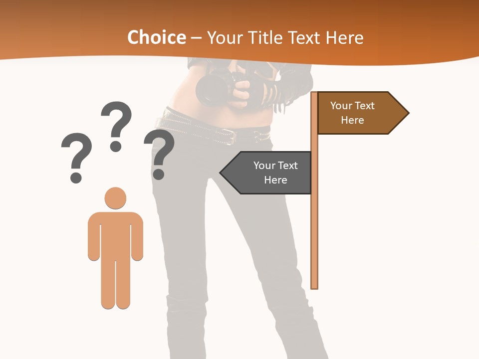 Lady Pretty Hobby PowerPoint Template