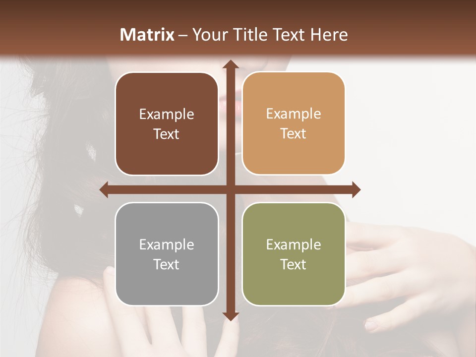 Make Hairdo Elegant PowerPoint Template