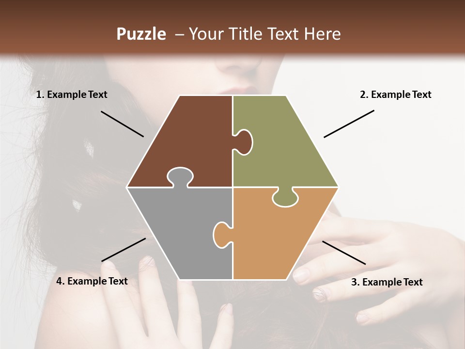 Make Hairdo Elegant PowerPoint Template