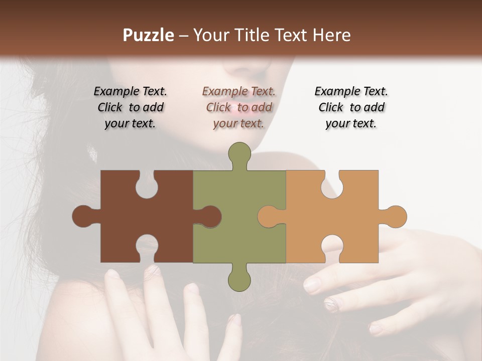 Make Hairdo Elegant PowerPoint Template