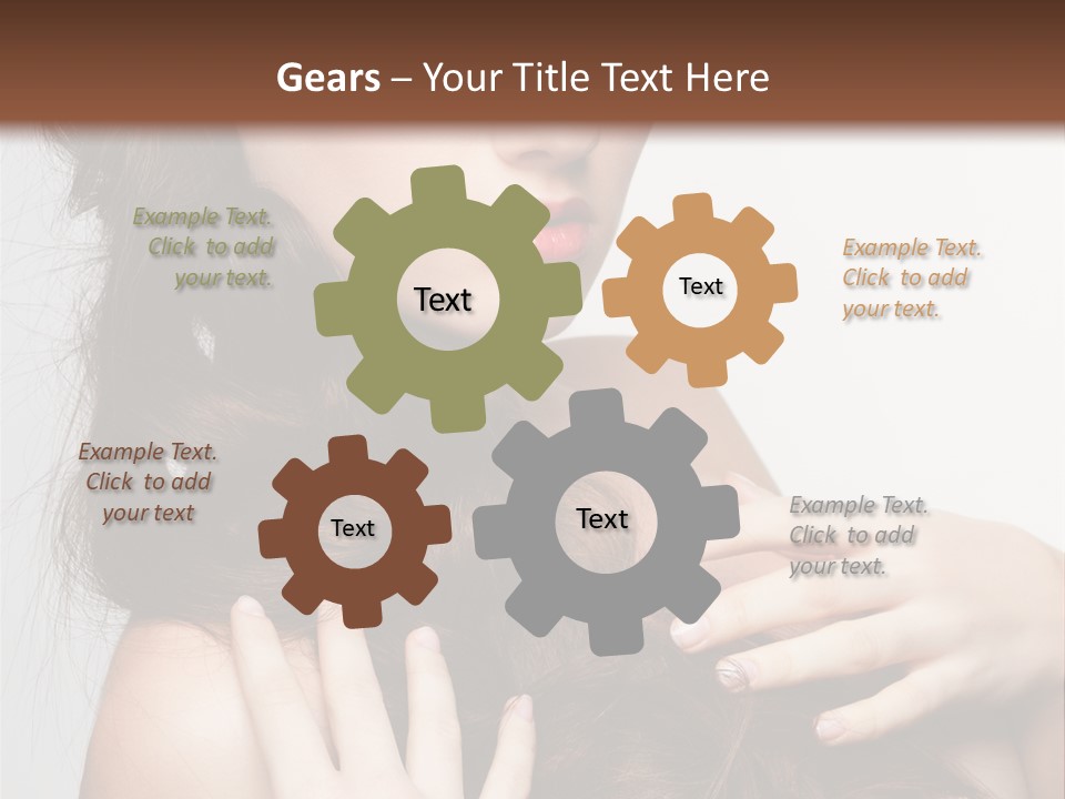 Make Hairdo Elegant PowerPoint Template