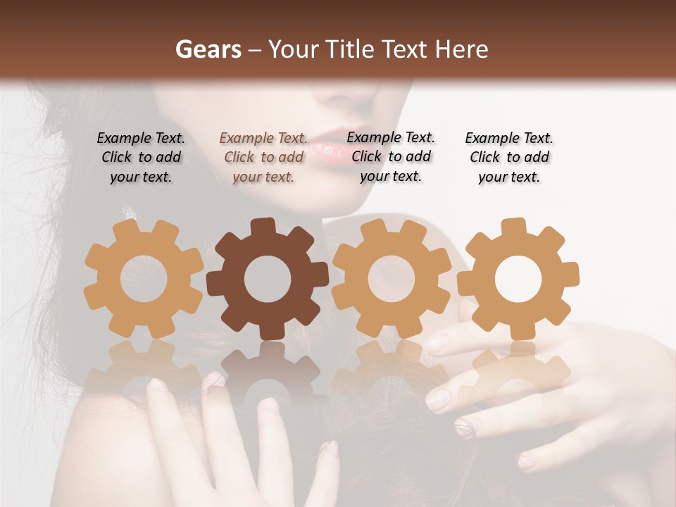 Make Hairdo Elegant PowerPoint Template