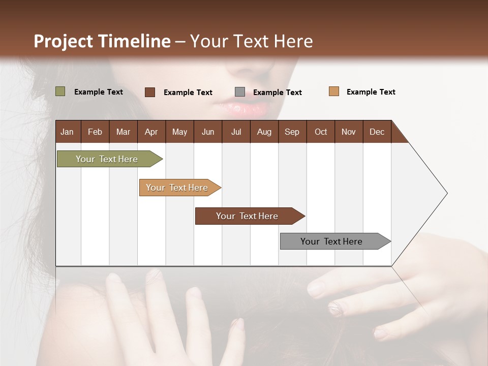 Make Hairdo Elegant PowerPoint Template