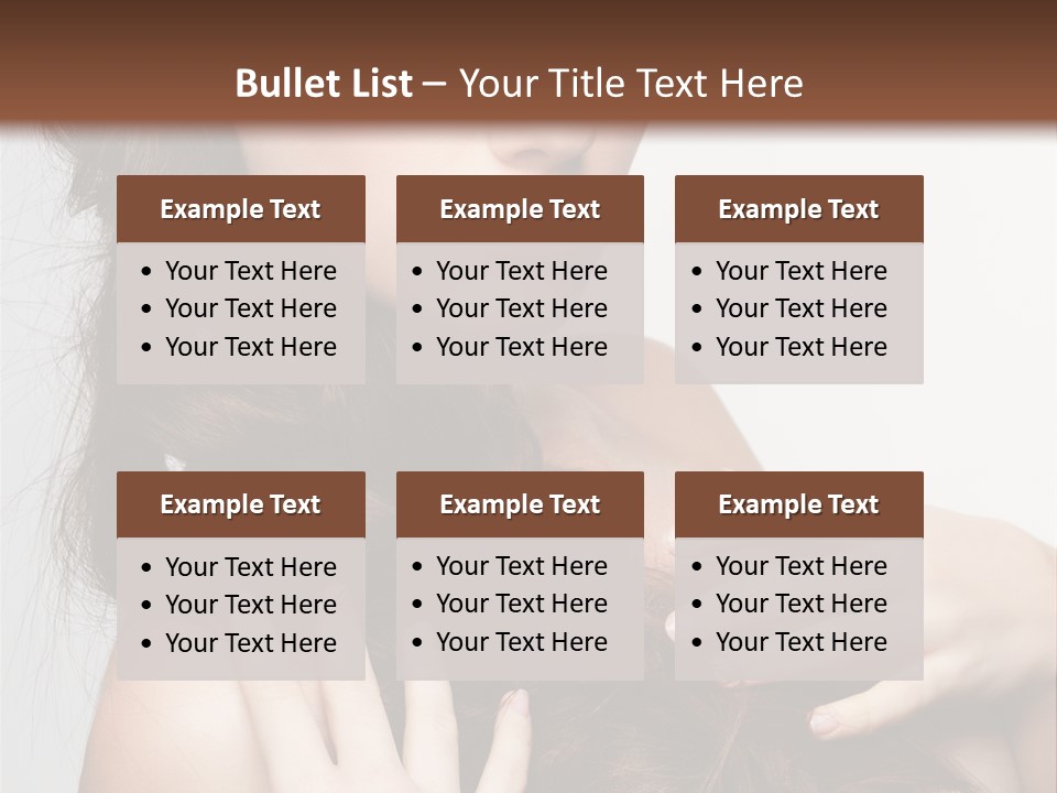 Make Hairdo Elegant PowerPoint Template