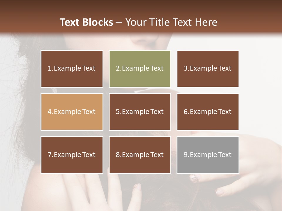 Make Hairdo Elegant PowerPoint Template