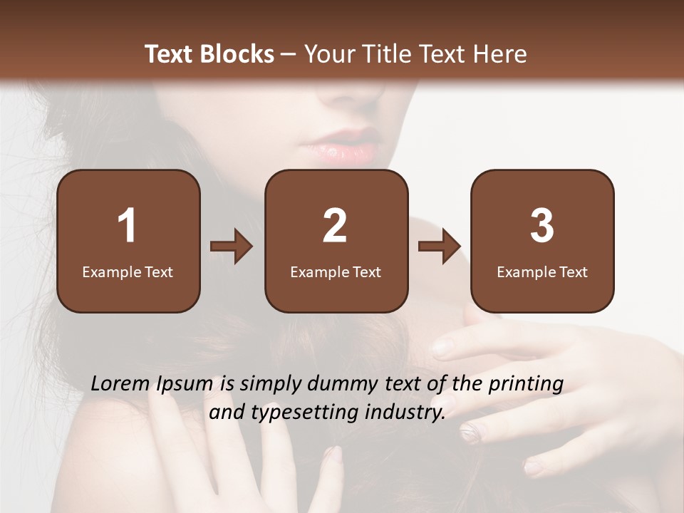 Make Hairdo Elegant PowerPoint Template