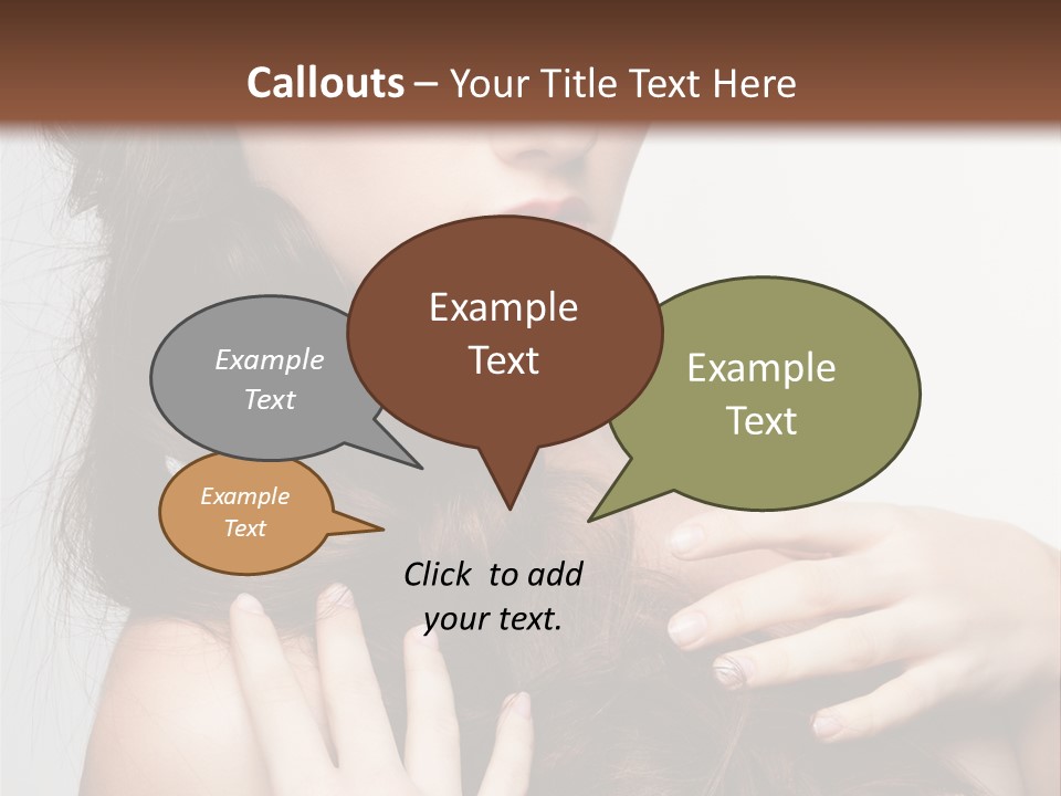Make Hairdo Elegant PowerPoint Template