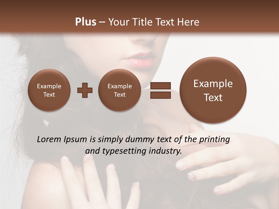 Make Hairdo Elegant PowerPoint Template