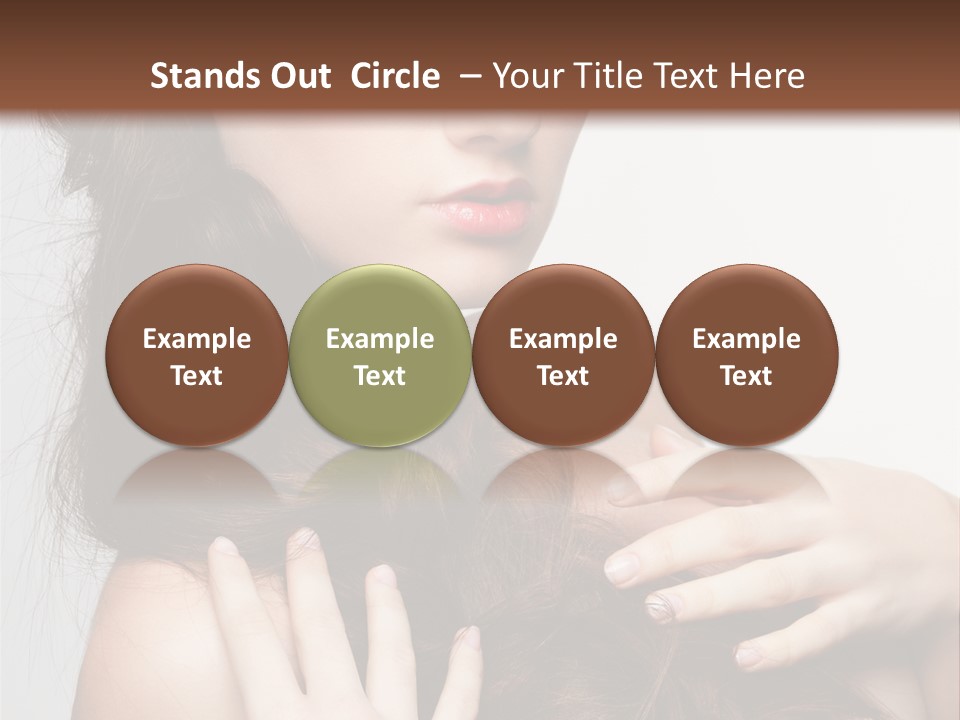 Make Hairdo Elegant PowerPoint Template