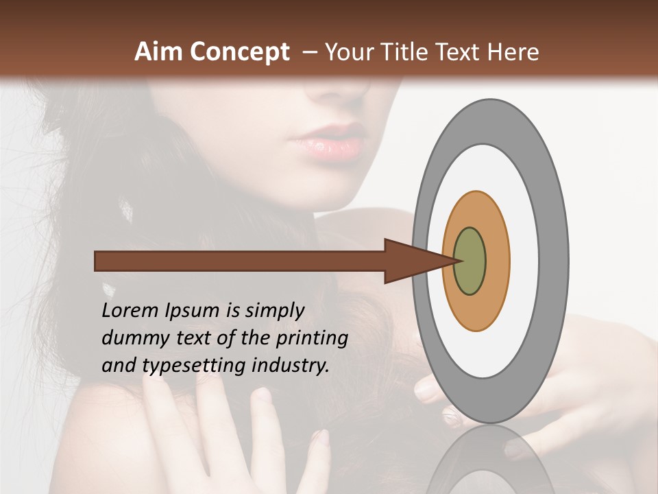 Make Hairdo Elegant PowerPoint Template