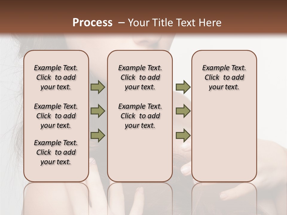 Make Hairdo Elegant PowerPoint Template