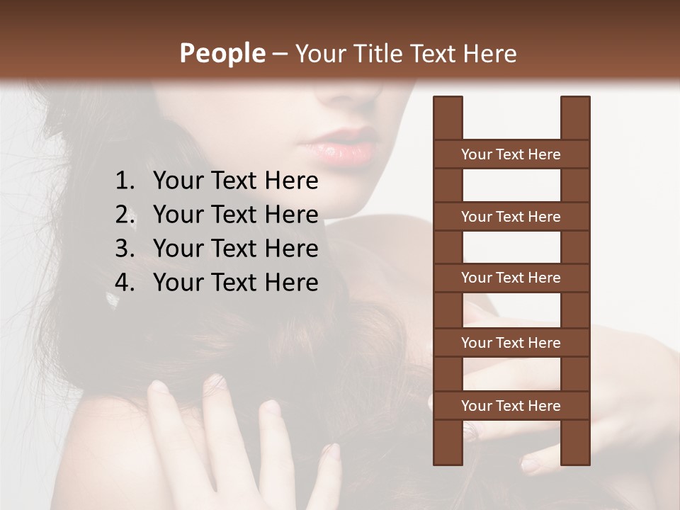 Make Hairdo Elegant PowerPoint Template