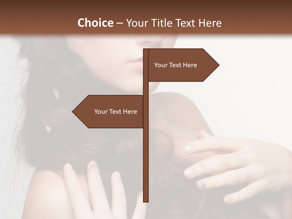 Make Hairdo Elegant PowerPoint Template