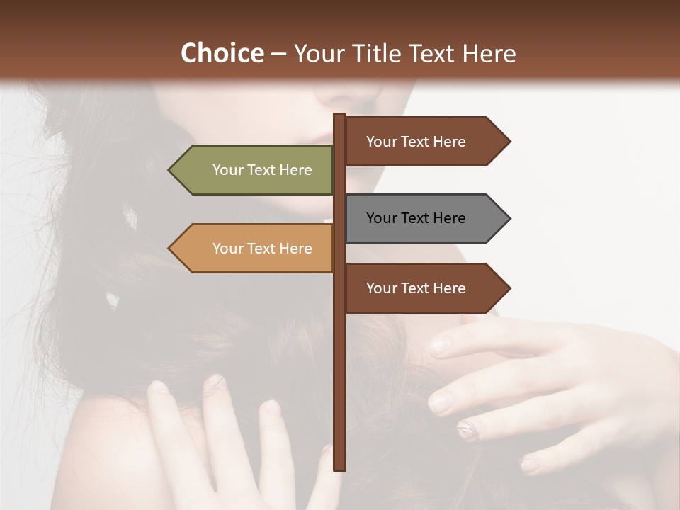 Make Hairdo Elegant PowerPoint Template